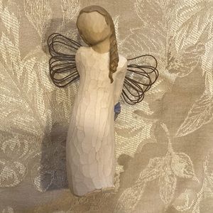 Willow Tree Figurine- Thank You - Angel with Flowers Figure